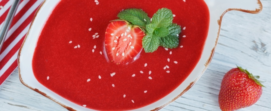 Gazpacho de Fresas